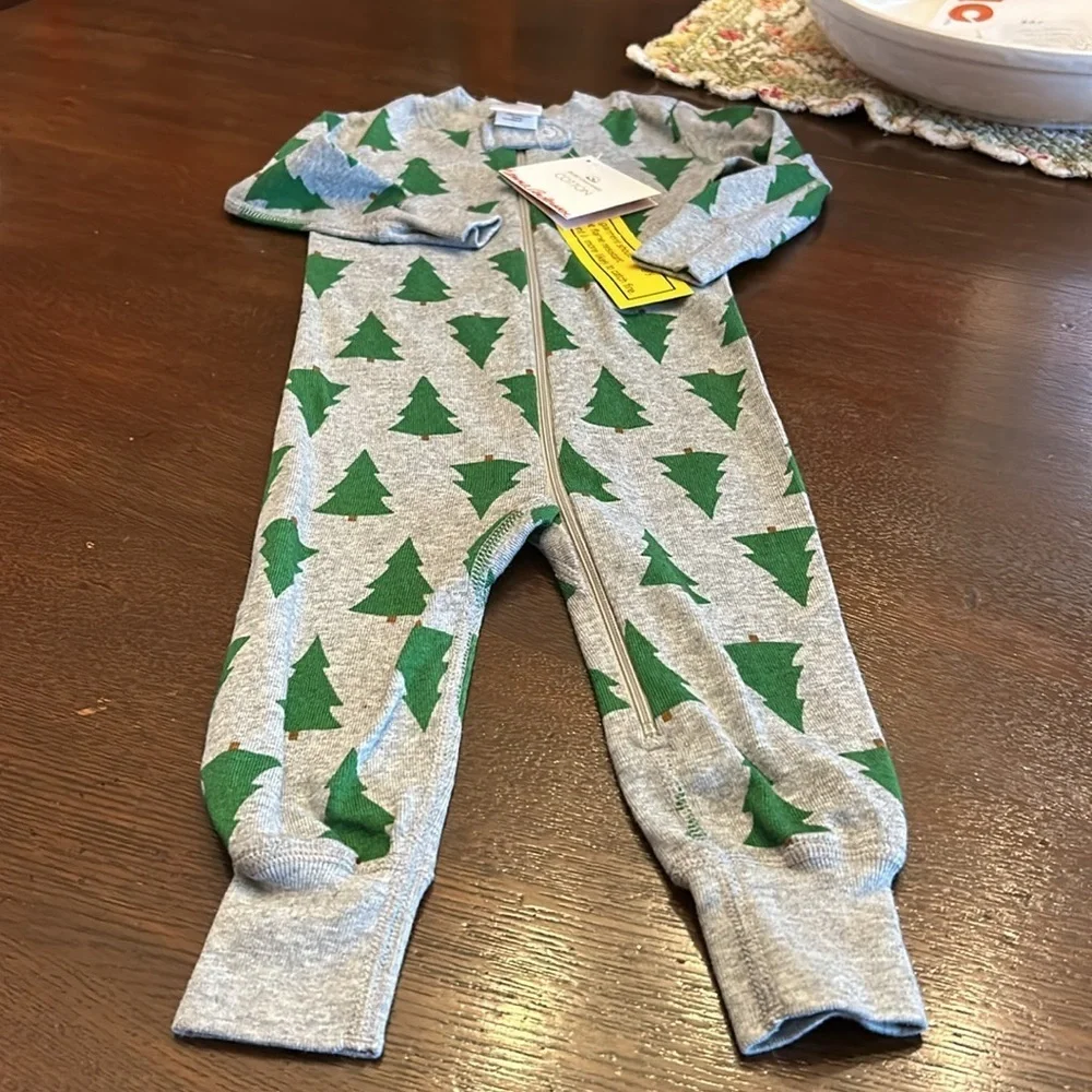Hanna Andersson Christmas Tree Holiday Sleeper Infant
